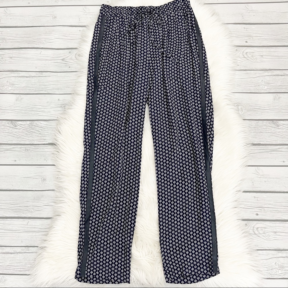 Bailey 44 Blue patterned Palazzo Pants